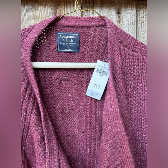 Abercrombie & Fitch small NWT wrap cardigan - Picture 2 of 3
